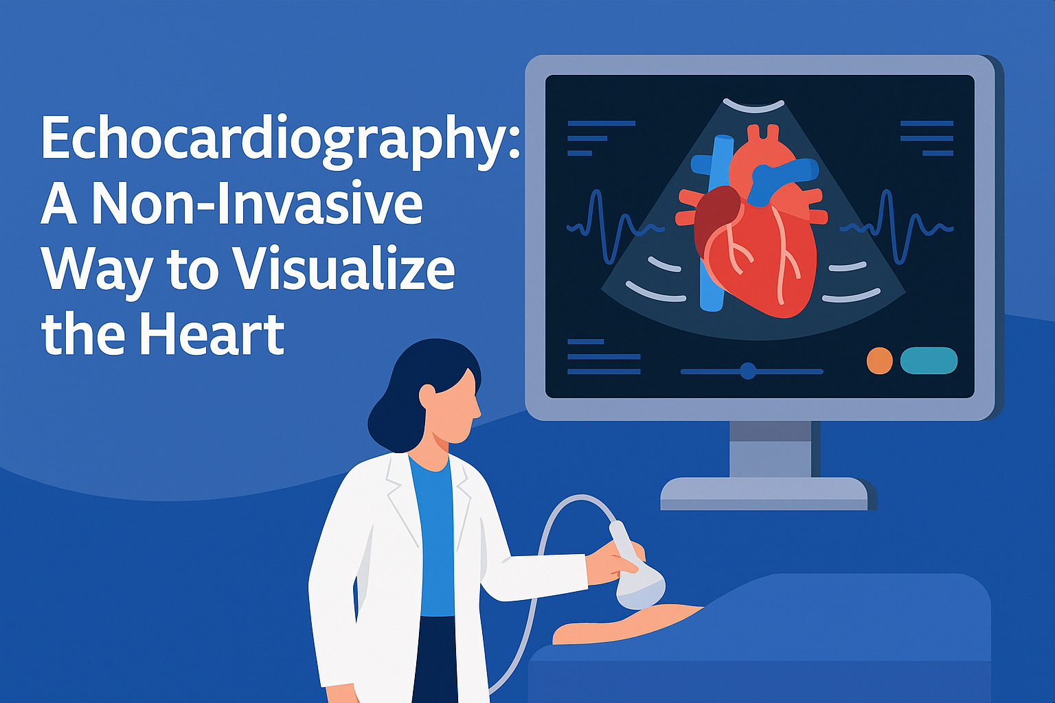 Learn how echocardiography to visualize the heart provides safe, real-time imaging to assess heart structure, function, and valve disorders.
